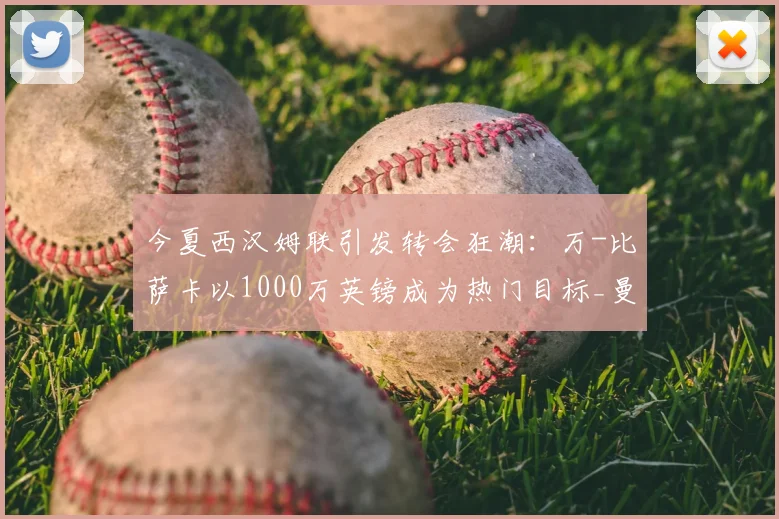 今夏西汉姆联引发转会狂潮：万-比萨卡以1000万英镑成为热门目标_曼联_英超_防守